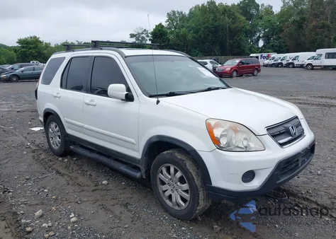 2005 Honda Cr-V Se из США, поврежденный, VIN JHLRD78935C012014